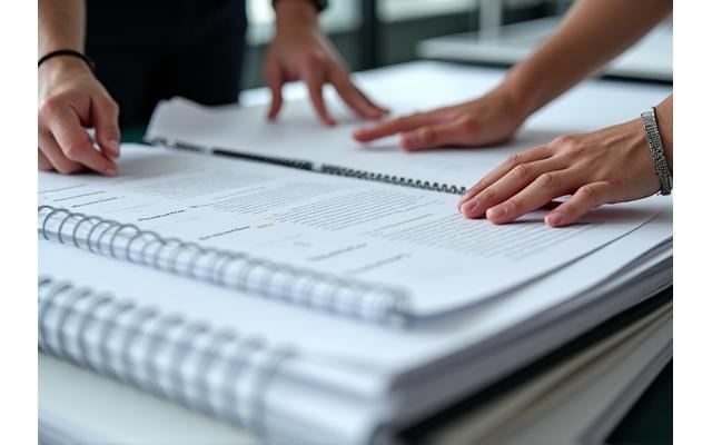 Reliure professionnelle